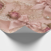 Coquette Bows Wrapping Paper ラッピングペーパー (角)