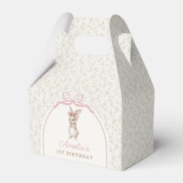 Coquette Bunny Rabbit Girl Birthday Favor Box フェイバーボックス