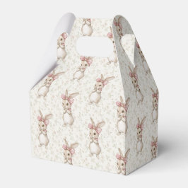 Coquette Bunny Rabbit Girl Birthday Favor Box フェイバーボックス