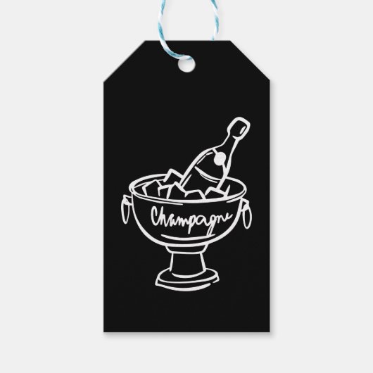 Coquette Champagne ギフトタグ (正面)