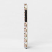 Coquette Christmas Floral Modern Family photo Case-Mate iPhoneケース (裏面/左)