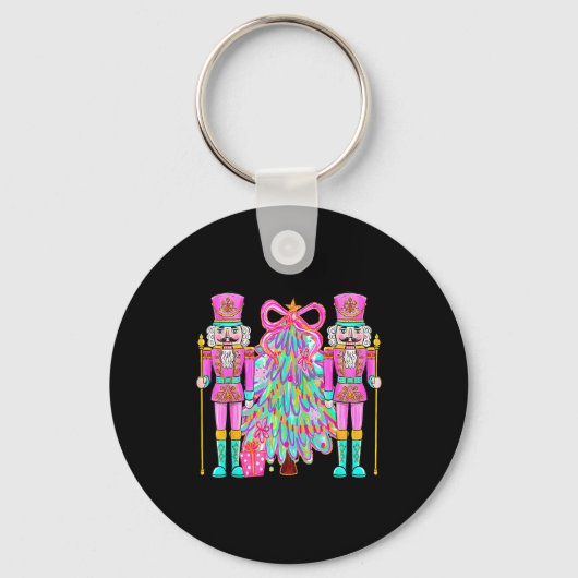 Coquette Christmas Tree Nk Nutcrackers Xmas Women  キーホルダー (正面)
