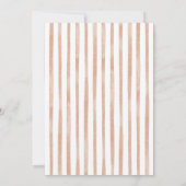 Coquette Coffee A Baby is Brewing Baby Shower 招待状 (裏面)