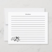 Coquette Croissant Recipe Card (裏面)