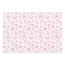 Coquette Feminine Pink Bows & Ribbons