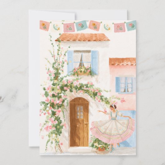 Coquette Final Fiesta Bachelorette Invitation 招待状 (裏面)