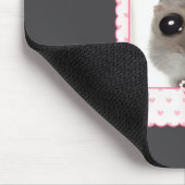 Coquette I'm Literally Just A Girl Funny Sad Hamst マウスパッド (コーナー)