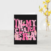 Coquette In My Clara Era Christmas Nutcracker Merr カード (黄色い花)