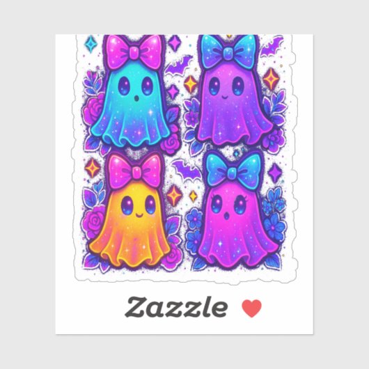 Coquette Iridescent Halloween シール (シート)