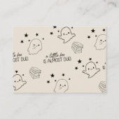 Coquette Little Boo Books for Baby Enclosure Card エンクロージャーカード (裏面)