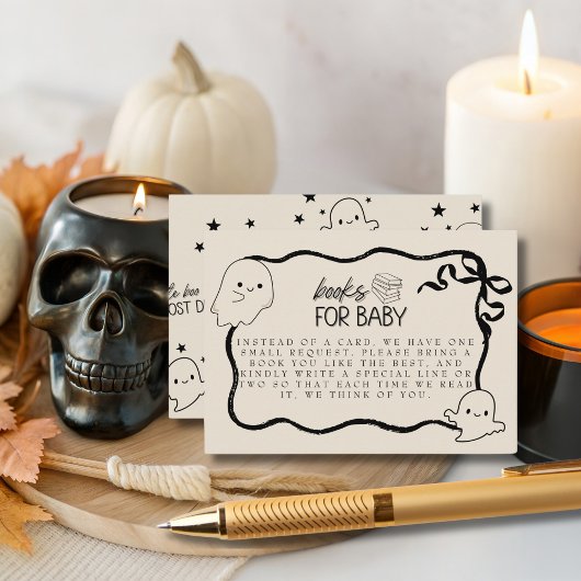 Coquette Little Boo Books for Baby Enclosure Card エンクロージャーカード