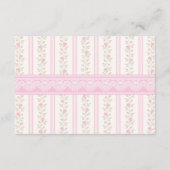 Coquette Love Shack Roses Books for Baby Girl エンクロージャーカード (裏面)