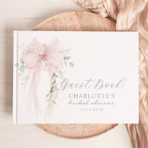 Coquette Neutral Bow Bridal Shower