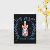 Coquette New Year 2026 Chinoiserie Social Club Wom カード (黄色い花)