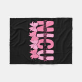 Coquette Nicu Nurse Nk Bow Neonatal Intensive Care フリースブランケット (正面(横))