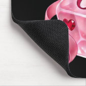 Coquette Nk Dice Bow Hearts 6 7 Preppy Valentine Y マウスパッド (コーナー)