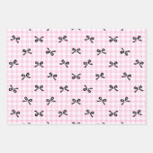 Coquette Pastel Cute Wrapping Paper ラッピングペーパーシート (正面3)