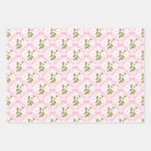 Coquette Pastel Cute Wrapping Paper ラッピングペーパーシート (正面2)