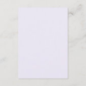 Coquette Pastel Pink Bow Watercolor Baby Shower サンキューカード (裏面)