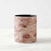 Coquette Pink Bow Mug ツートーンマグカップ (中央)