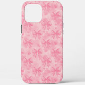 Coquette Pink Bows Case-Mate iPhoneケース (裏面)