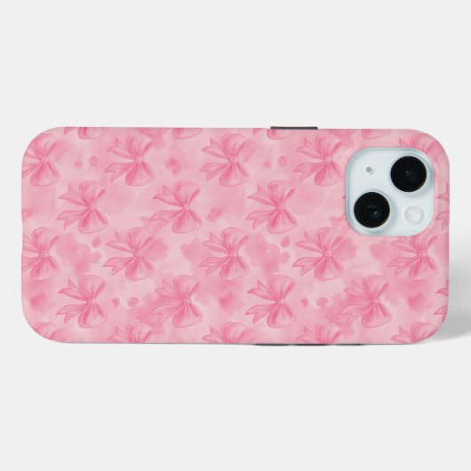Coquette Pink Bows Case-Mate iPhoneケース (裏面 (横))