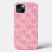 Coquette Pink Bows Case-Mate iPhoneケース (裏面)