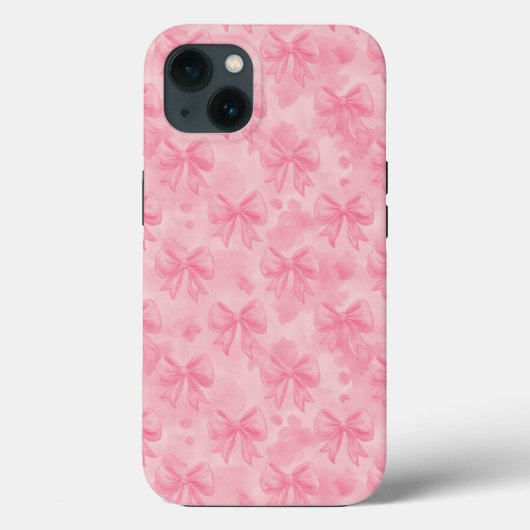 Coquette Pink Bows Case-Mate iPhoneケース (裏面)