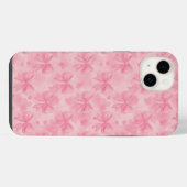Coquette Pink Bows iPhoneケース (裏面横)