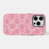 Coquette Pink Bows iPhoneケース (裏面横)