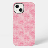 Coquette Pink Bows iPhoneケース (裏面)