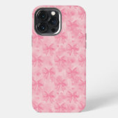 Coquette Pink Bows iPhoneケース (裏面)