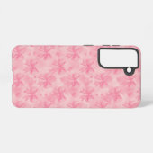 Coquette Pink Bows Samsung Galaxyケース (裏面横)