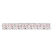 Coquette Pink Christmas Tree Grosgrain Ribbon グログランリボン (正面)