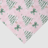 Coquette Pink Christmas Tree Tissue Paper 薄葉紙 (詳細)