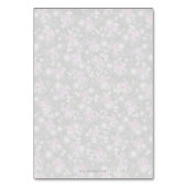 Coquette Pink Sheer bow - テーブルナンバー (裏面)