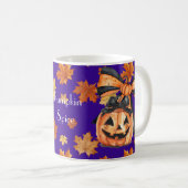 Coquette Pumpkin Spice Halloween  コーヒーマグカップ (正面右)