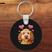 Coquette Shamrock,patrick's Day Shamrock Meme 6 Fu キーホルダー (正面)