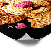 Coquette Shamrock,patrick's Day Shamrock Meme 6 Fu ポスター (角)