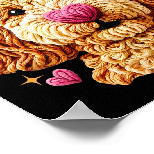 Coquette Shamrock,patrick's Day Shamrock Meme 6 Fu ポスター (角)