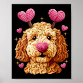 Coquette Shamrock,patrick's Day Shamrock Meme 6 Fu ポスター (正面)