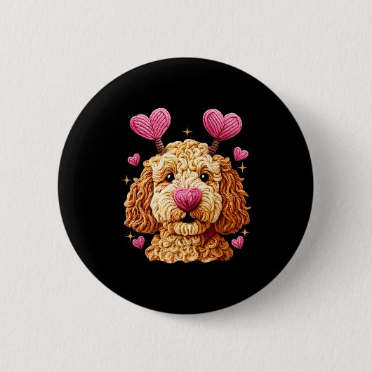 Coquette Shamrock,patrick's Day Shamrock Meme 6 Fu 缶バッジ (正面)