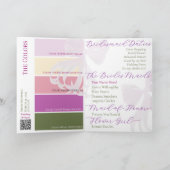 Coquette Sheer Bow  Will You Be My Bridesmaid  カード (内部)