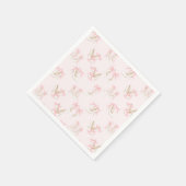 Coquette Shoes Pattern  スタンダードカクテルナプキン (角)