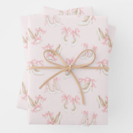 Coquette Shoes Pattern  ラッピングペーパーシート