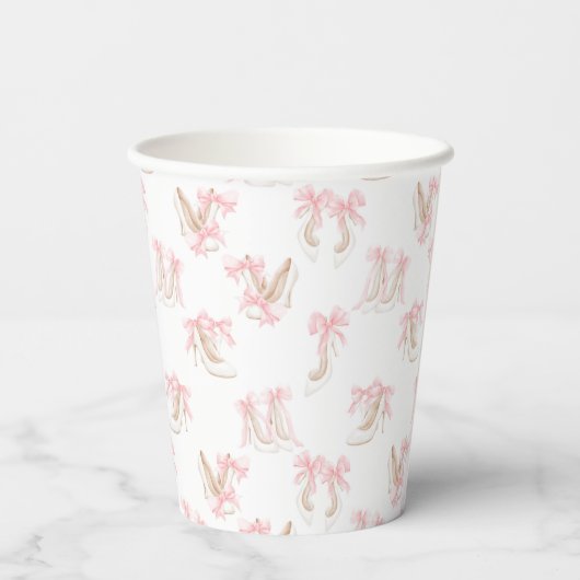 Coquette Shoes Pattern  紙コップ (裏面)