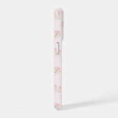 Coquette Shoes Pattern iPhoneケース (右側面)