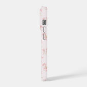 Coquette Shoes Pattern iPhoneケース (左側面)