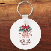 Coquette Sorry Can't Nutcracker Season Sugar Plum  キーホルダー (正面)