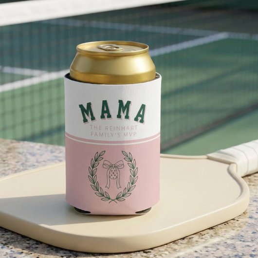 Coquette Sport Pickleball Mama MVP Family Name 缶クーラー